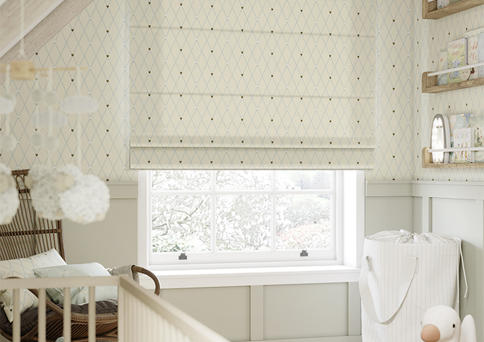 Puddle Down, Trellis Shell - Roman Blind - Image 5
